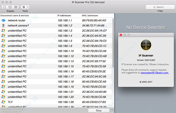ip scanner for mac 破解版