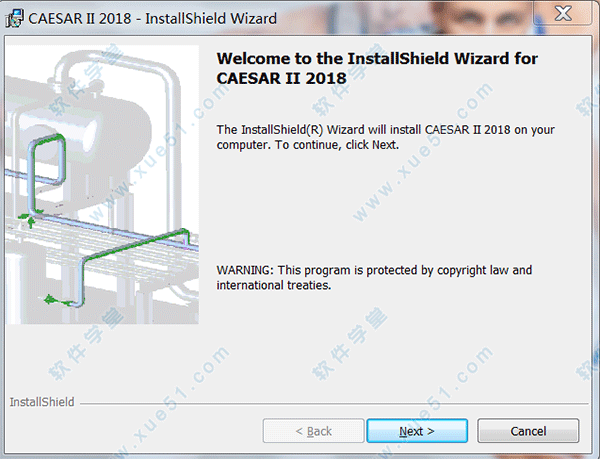 CAESAR II 2018破解版下载(附安装教程) v1.0[百度网盘资源]