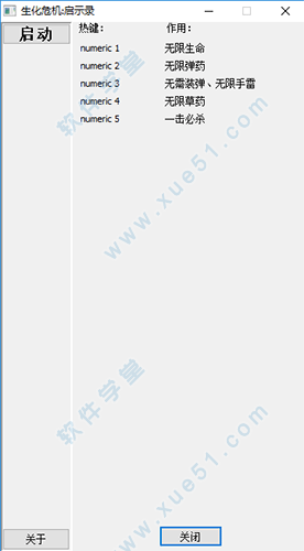 生化危机启示录修改器