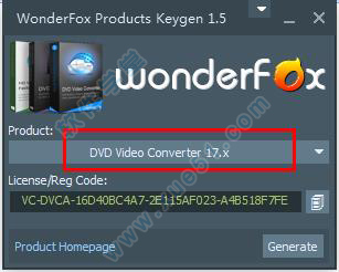 WonderFox DVD Video Converter 18破解版(附注册机完美生成注册码)下载[百度网盘资源]