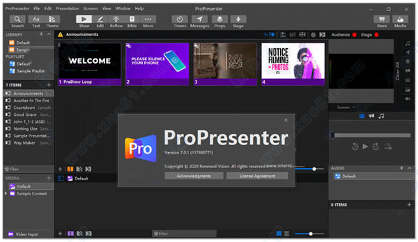 propresenter 7破解版下载(附安装破解教程) v7.0.2