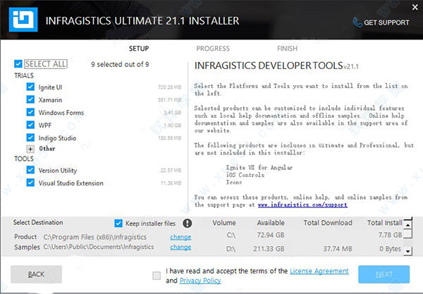 infragistics2021中文版下载-infragistics免注册破解版 v2021[百度网盘资源]